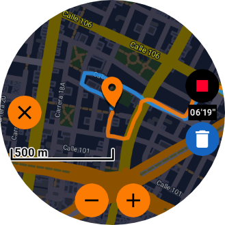 Dark mode map theme